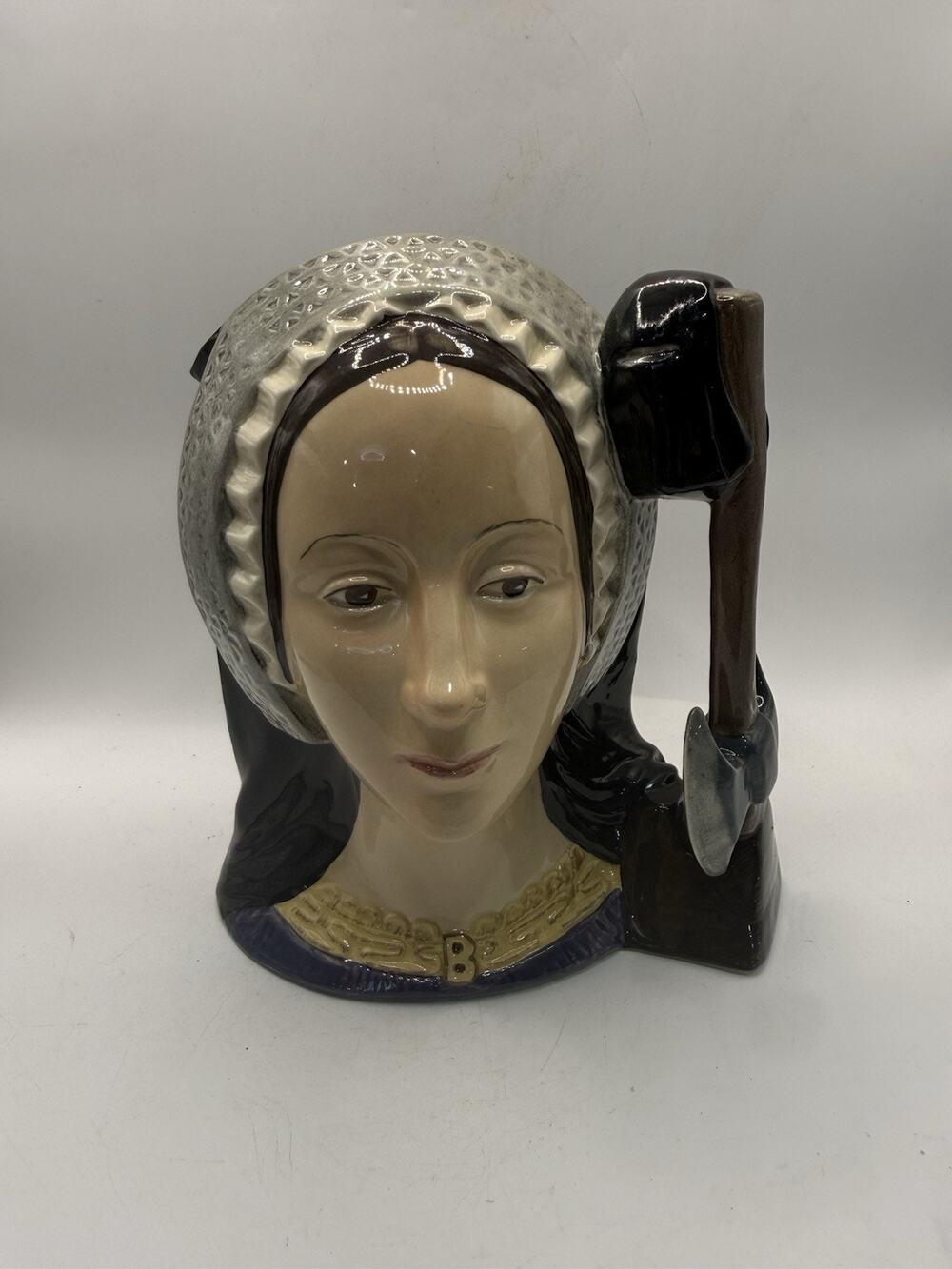 ROYAL DOULTON "ANNE BOLEYN" CHARACTER MUG D6644 ENGLAND TABLEWARE 1975 *